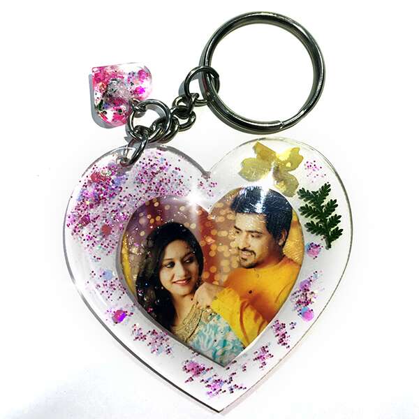 keychain heart shape